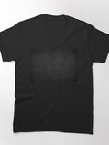 Dark black leather sheet texture Classic T-Shirt