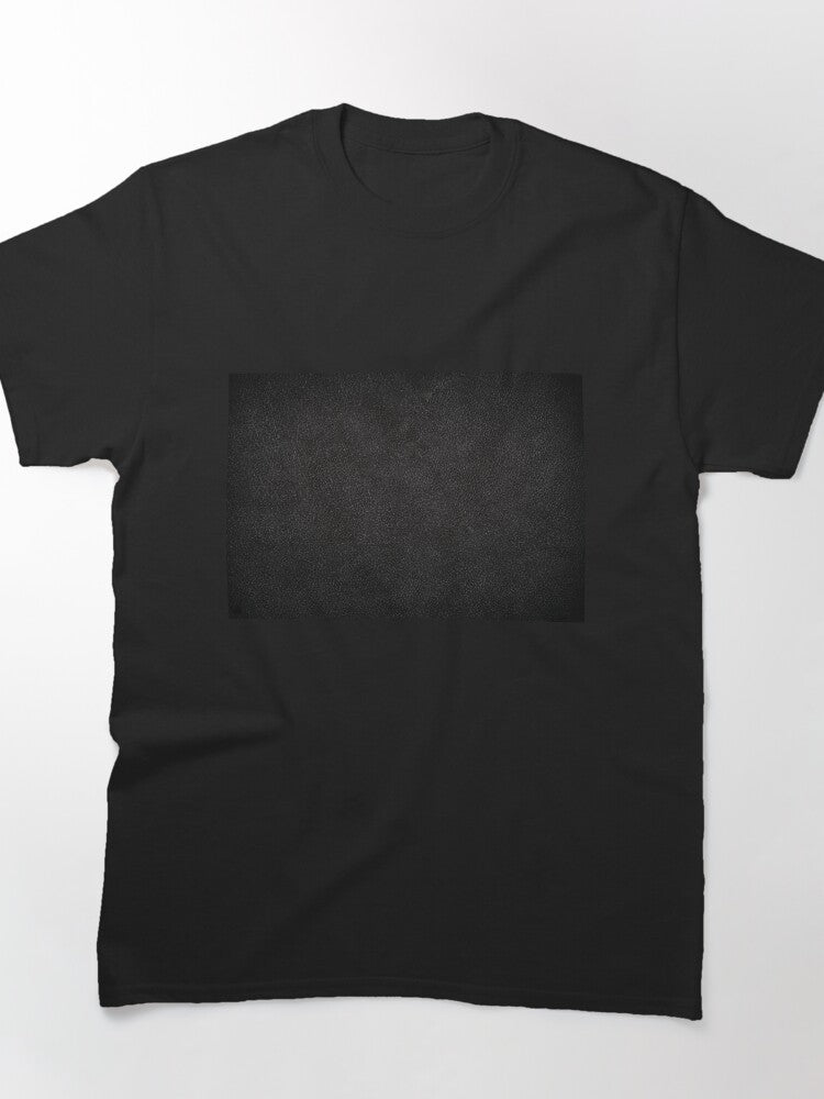 Dark black leather sheet texture Classic T-Shirt