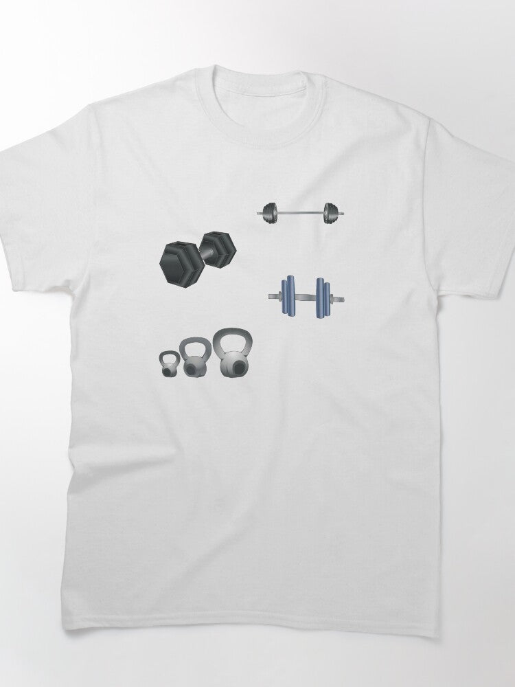 Gym Sticker Pack - Gym Pattern Classic T-Shirt