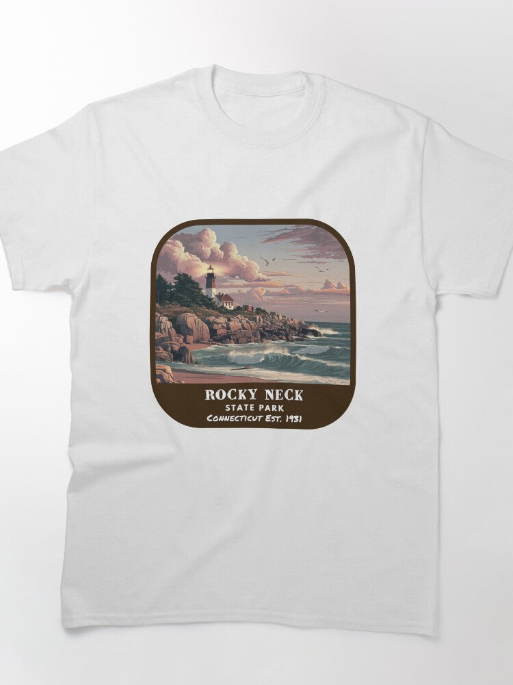 Vintage Rocky Neck State Park (Connecticut State Park) Classic T-Shirt