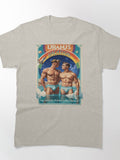 Uranus Vacation Art Nouveau Travel Poster Classic T-Shirt