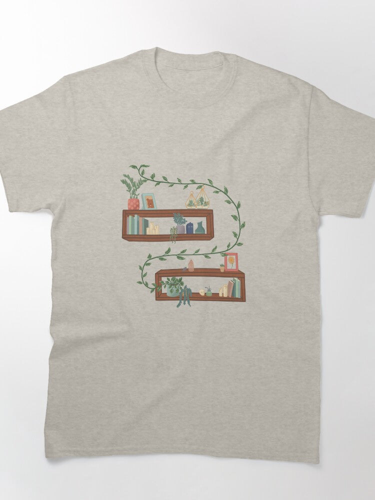 Plants N' Books Classic T-Shirt