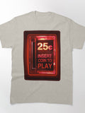 Insert coin retro arcade Classic T-Shirt