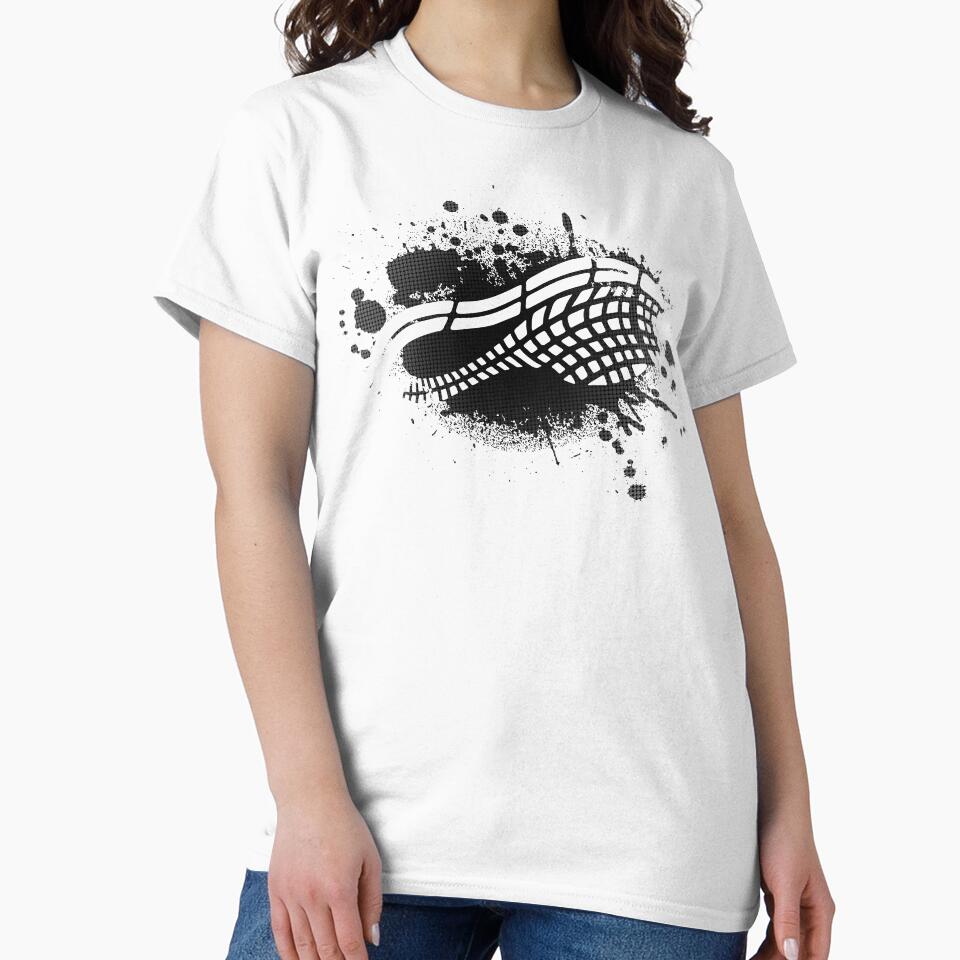 Pegasole Splash Black Classic T-Shirt